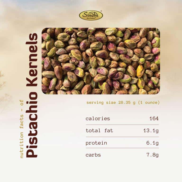 pista mota, pistachio kernels