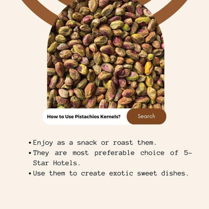 Pista Mota, Pistachio Kernels