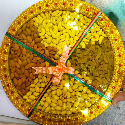 15 Inch Dry Fruit Thal – 1.25 Kg