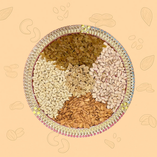 18 Inch Dry Fruit Thal – 2.5 Kg