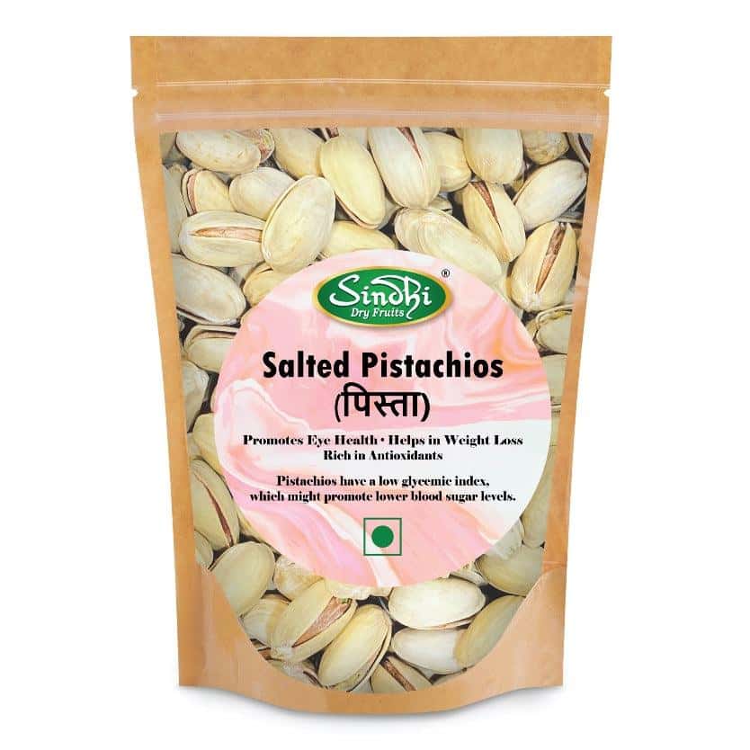pista salted and roasted, with shells