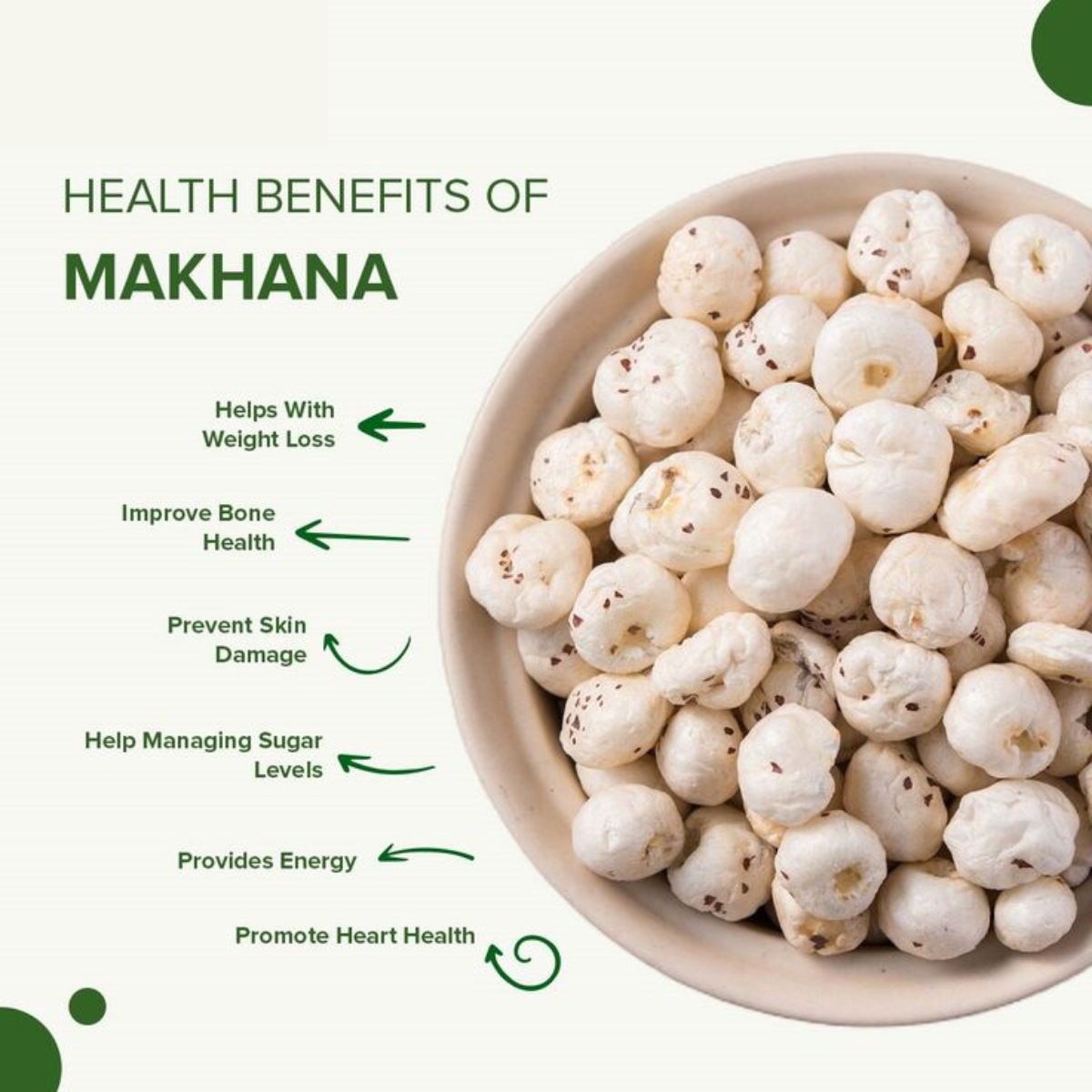 Big Size Fox Nut (Makhana) – Premium Quality