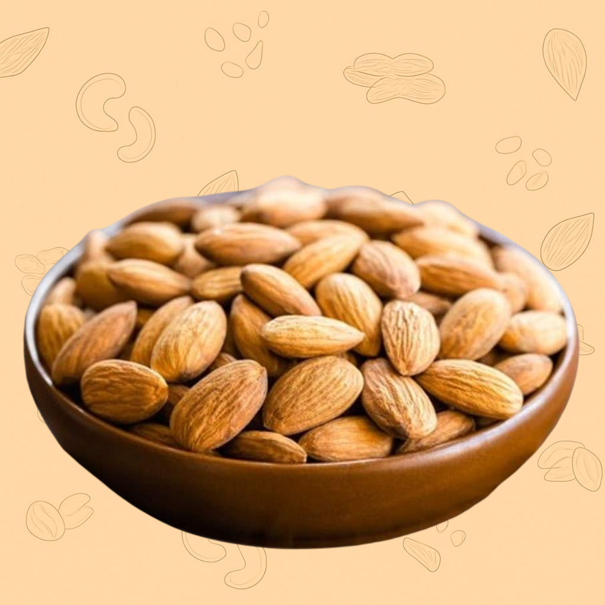 premium california badam (almonds)  | 100% natural, fresh & crunchy dry fruits