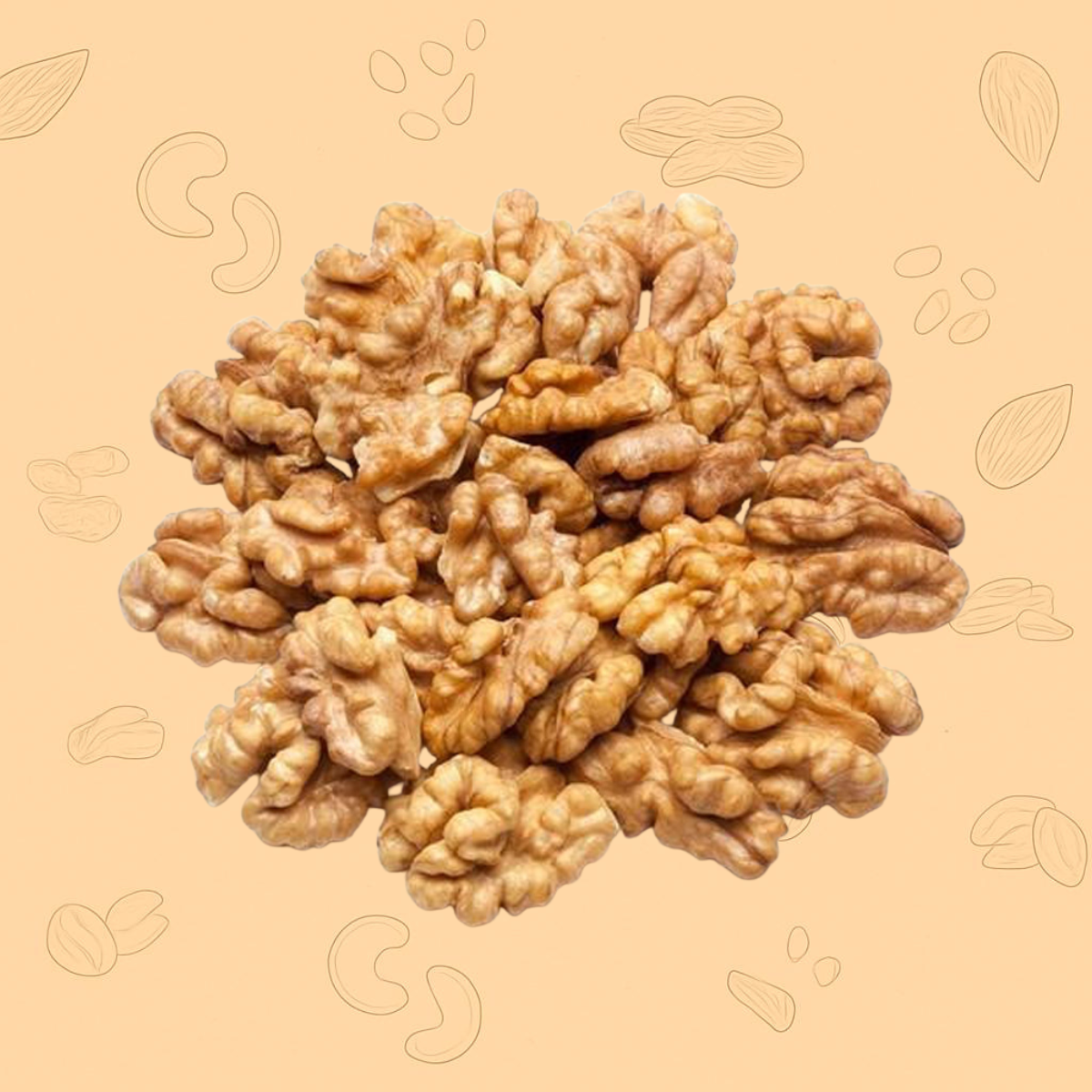 California Walnut Without Shell – Premium Akhrot Kernels