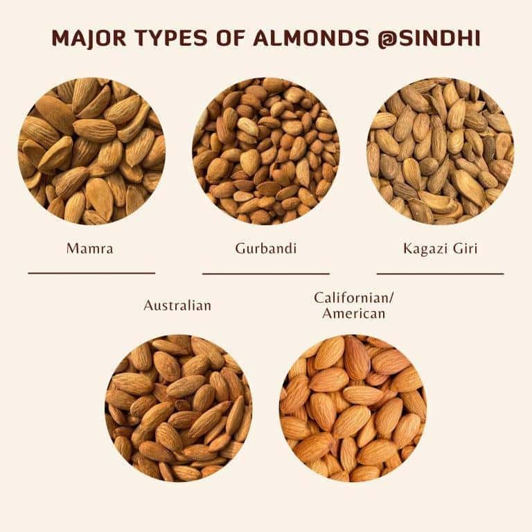 california almonds, badam american
