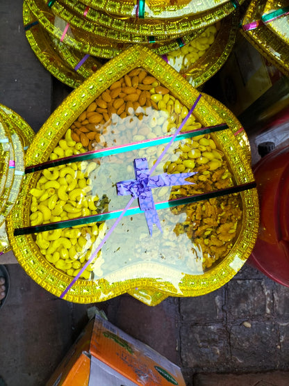 Premium Dry Fruit  Heart Shape Tray