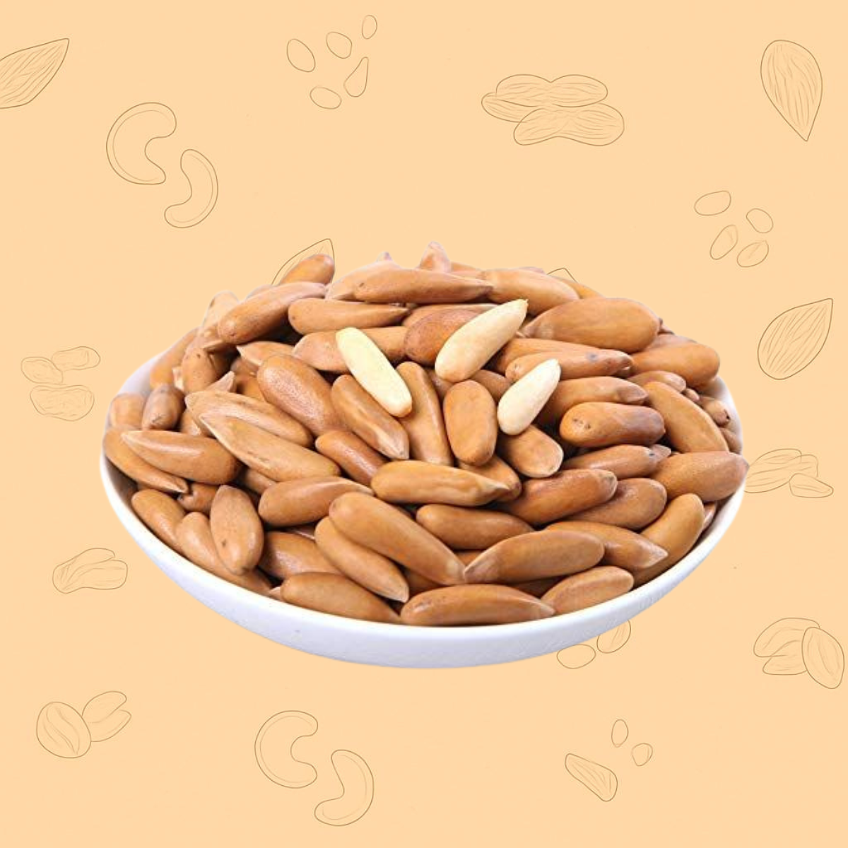 Chilgoza With Shell ( Pine Nuts ) Premium Quality
