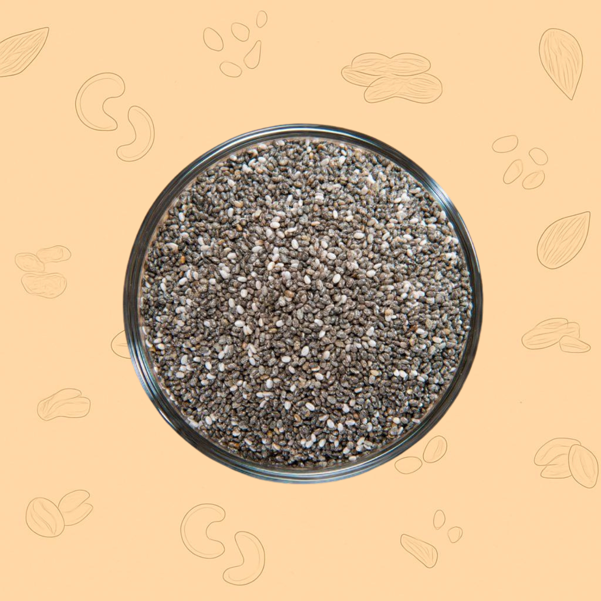 premium chia seeds – omega-3 rich superfood for healthy living