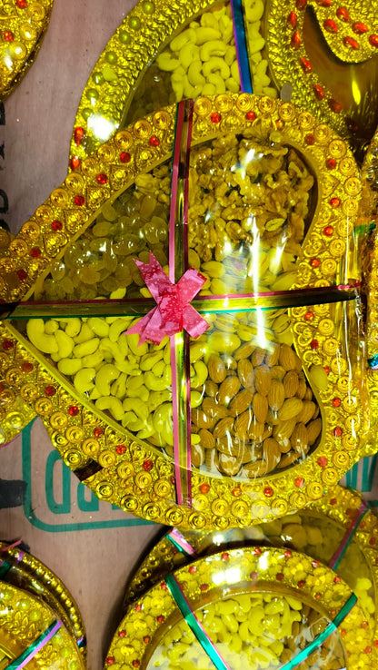 Premium Dry Fruit  Heart Shape Tray