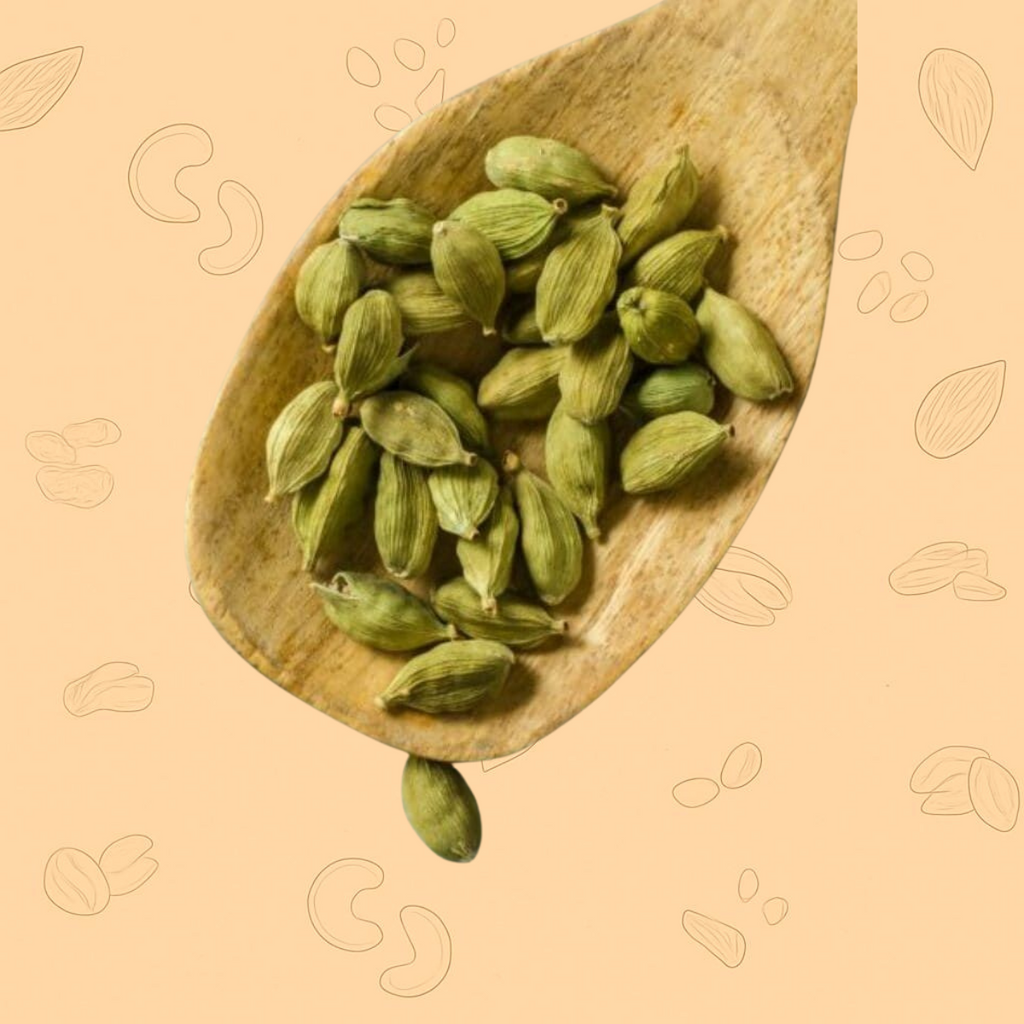 Green Cardamom Big Size (Elaichi) – The “Queen of Spices”