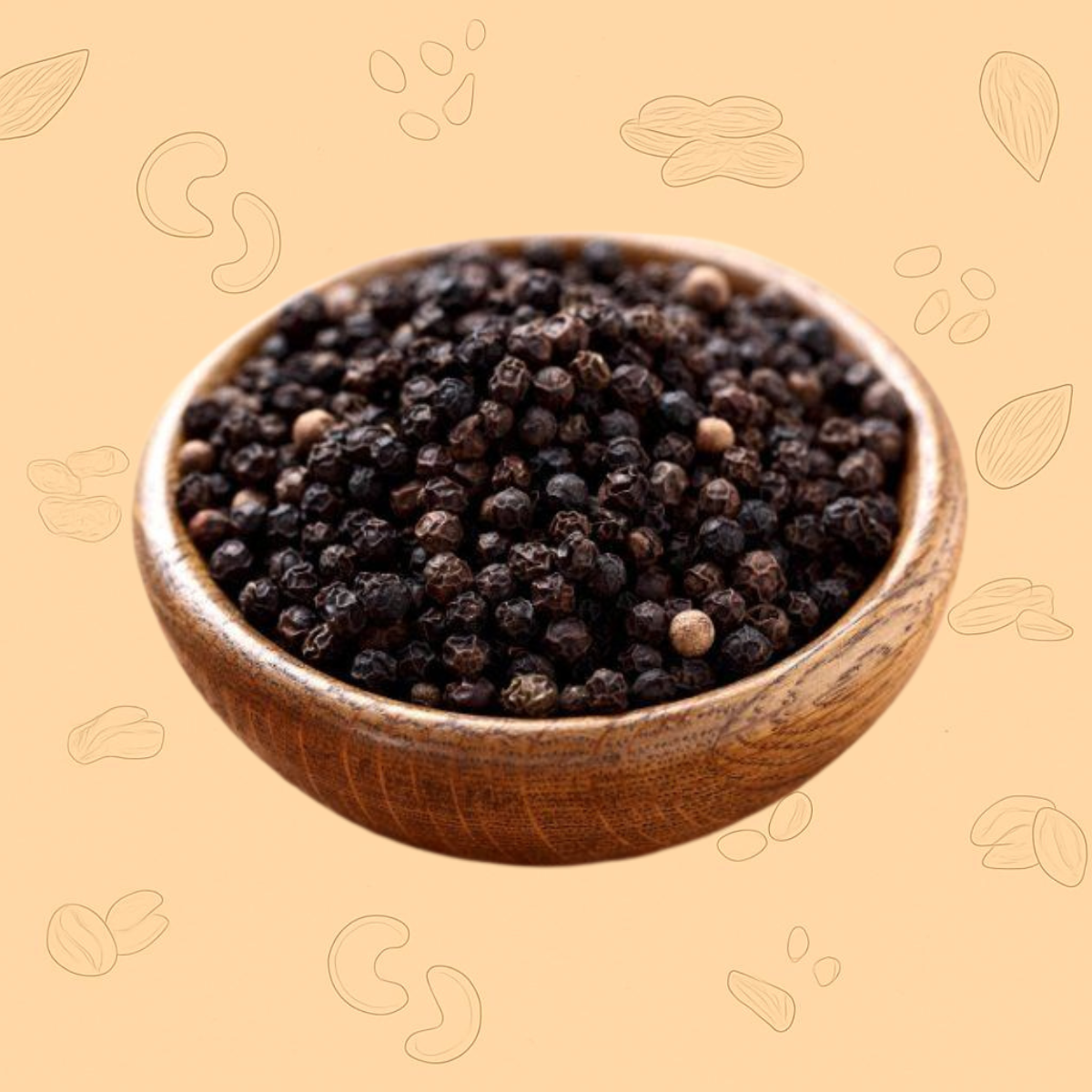 Black Pepper (Kali Mirch) – The King of Spices