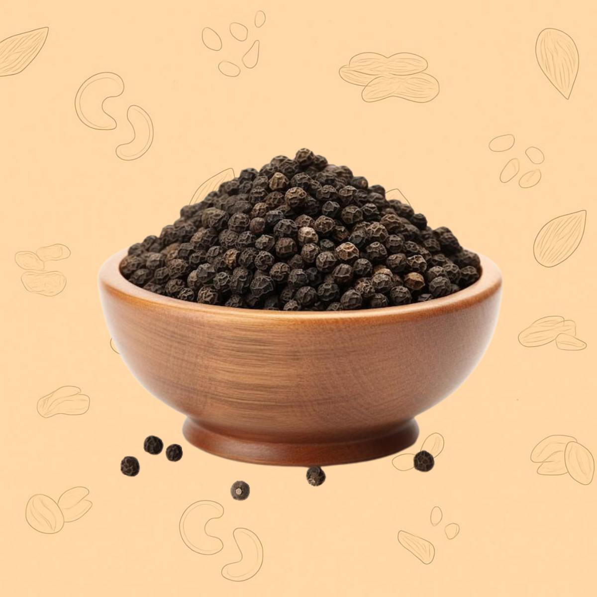 Black Pepper (Kali Mirch) – The King of Spices
