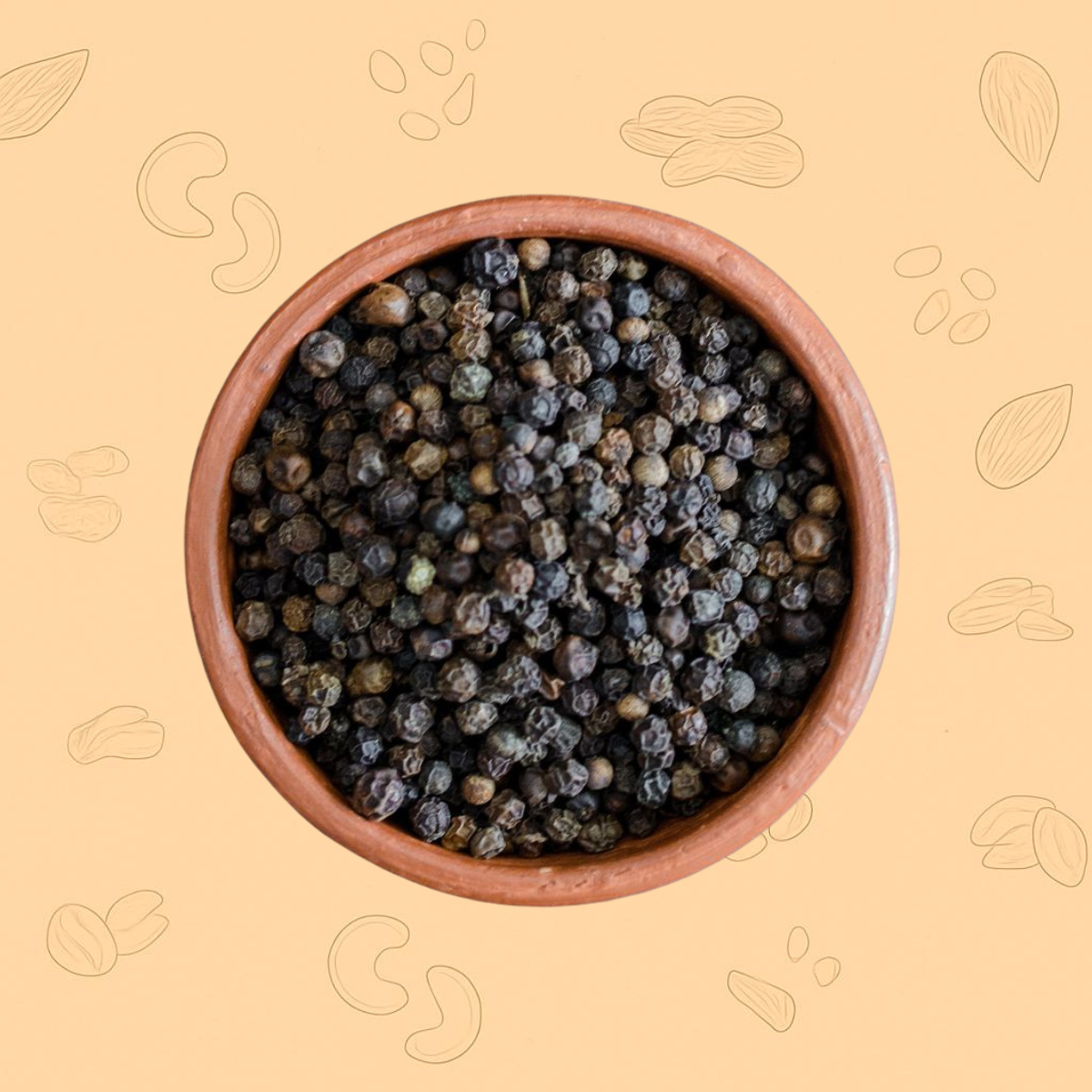 Black Pepper (Kali Mirch) – The King of Spices