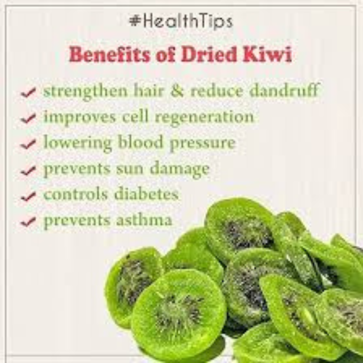 Dried Kiwi – Premium Quality