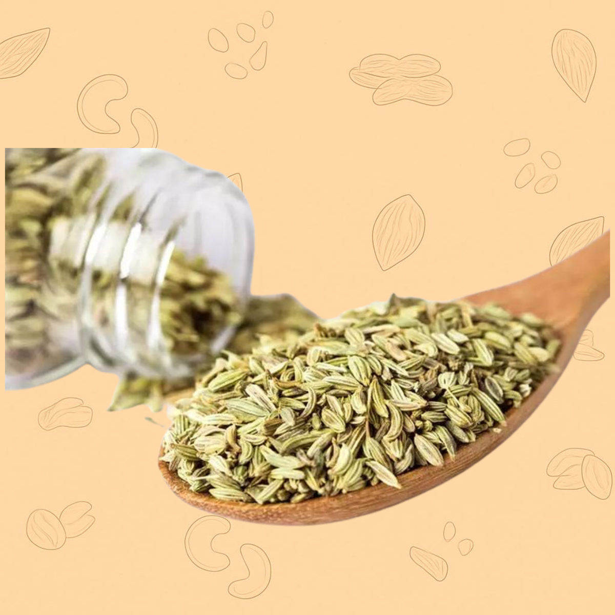 premium saunf (fennel seeds)