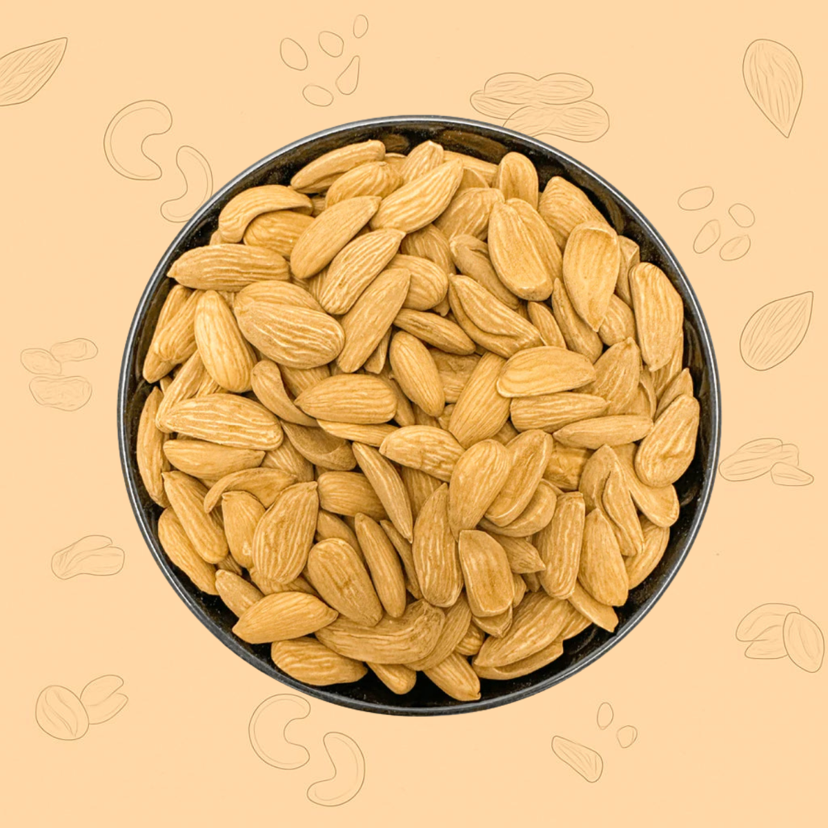 Mediam Size Mamra Badam (Premium Almonds)
